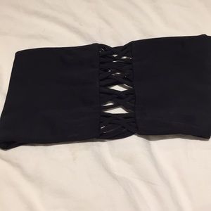 Strapless bikini top